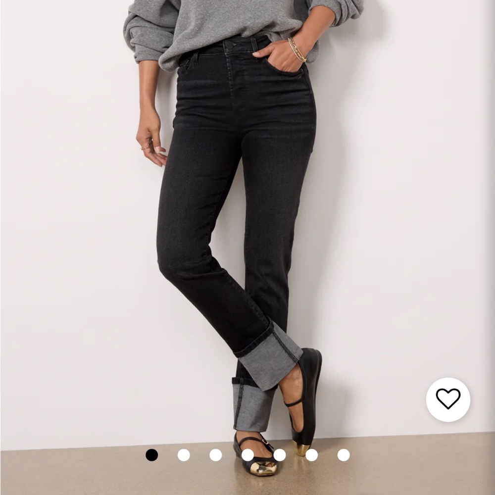 Evereve Charcoal Denim Pants